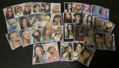 Customer photo review of COLORED PHOTOCARD SLEEVES - 61x91mm