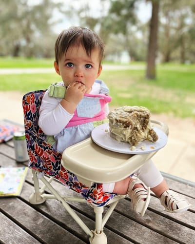 Customer photo review of Willow baby chair V2