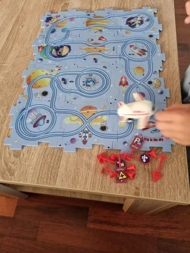Customer photo review of Puzzle Adventure Track Set