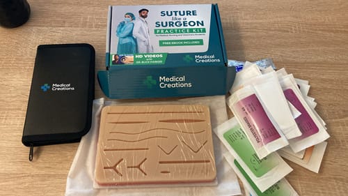 Customer photo review of Suture Practice Kit - EU and UK