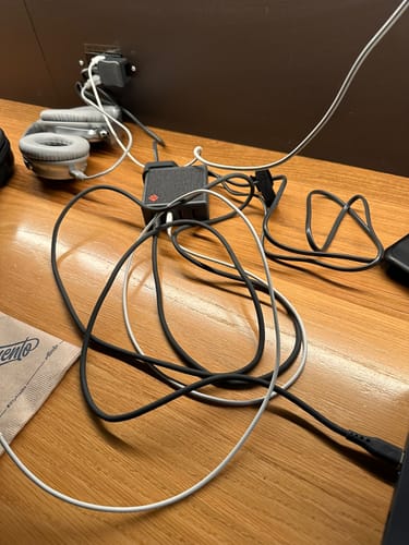 Customer photo review of 100W USB C GaN Charger + International adapters + Extension Cord