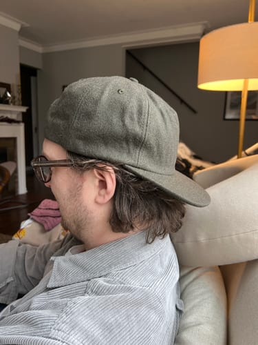 Customer photo review of Big Cedar Unstructured Snapback, Wool