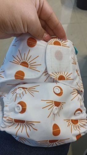 Customer photo review of Eco-friendly Cloth Nappy/Diaper Bundle