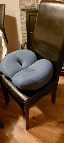 Customer photo review of Gerinc és Keresztcsont Tehermentesítő Ülőpárna