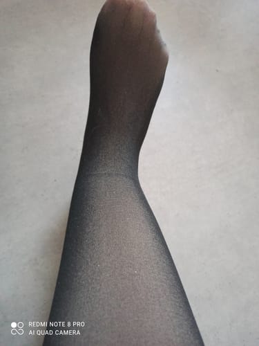 Avis photo d'un client sur COLLANT POLAIRE EFFET TRANSPARENT LEGGS