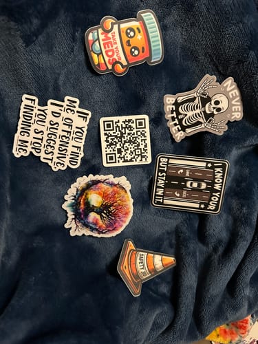 Customer photo review of STICKER CLUB | Monthly Subscription