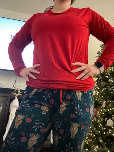 Customer photo review of Happy Highlandays Joggers **