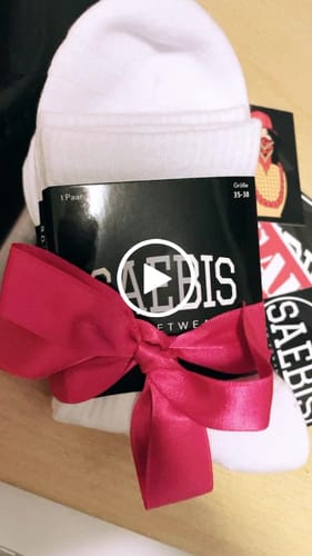 Customer video review of SAEBIS® 5er SET weiße Sport Socken für Herren & Damen