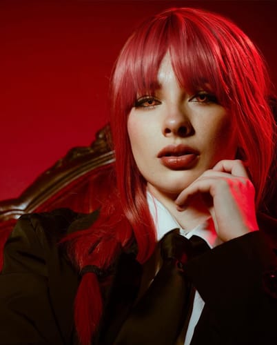 Customer photo review of Chainsaw Man Makima Contacts