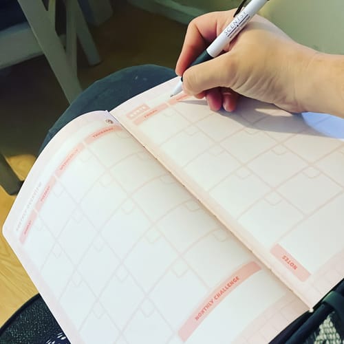 Customer photo review of Budget - Life Journal