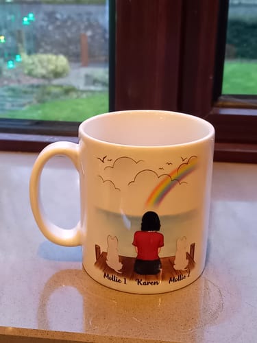 Customer photo review of Female and Pets mug