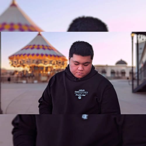 Customer photo review of Pariah 'Breastplate' Hoodie