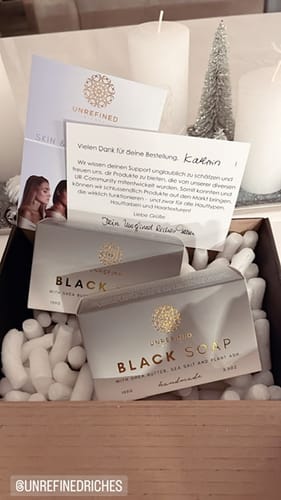 Customer photo review of BLACK SOAP - afrikanische schwarze Seife