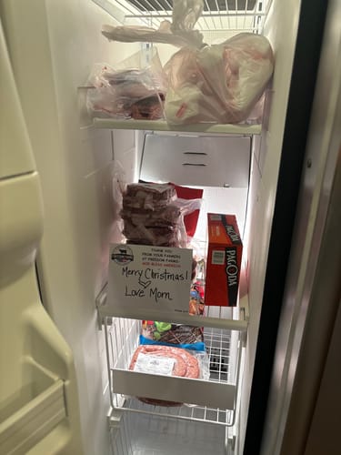 Customer photo review of FARM-TO-TABLE HOLIDAY MEAT BOX- LARGE