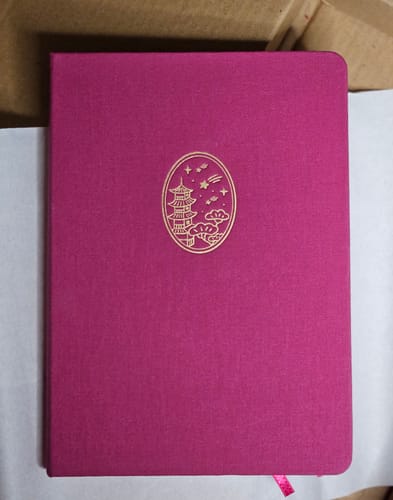 Customer photo review of Tsuki ‘Kyoto’ Limited Edition Bullet Journal ☾