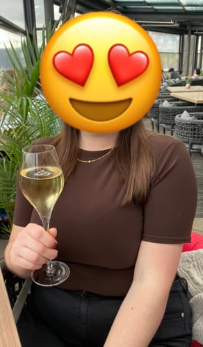 Customer photo review of Short Sleeve T-shirt Bodysuit ‘Lauren’ - Chocolate