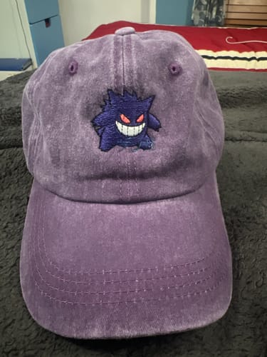 Customer photo review of Mischief Embroidered Cap