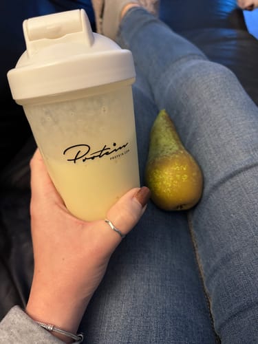 Customer photo review of Slim Meal Replacement | 34 Meals + Free Pink Shaker