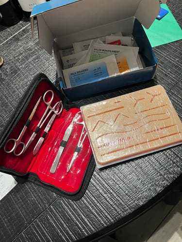 Customer photo review of Suture Practice Kit