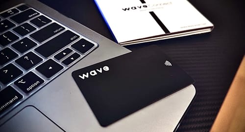 Customer photo review of Wave NFC Business Card