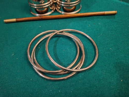 Customer photo review of LINKING RINGS BY TCC (5 COLORS)