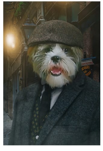 Customer photo review of The Brummie Gangster - Custom Pet Portrait
