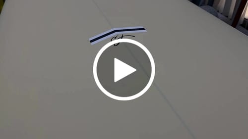 Customer video review of CJ Nelson OUTLIER (7'6-9'0) Single Fin Thunderbolt Red Light Tan