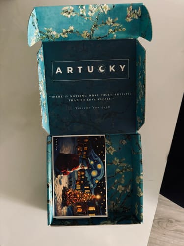 Customer photo review of Gustav Klimt The Kiss Öpücük Tablo Line Tasarım Kolye