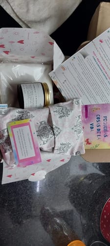 Customer photo review of Caja Edición Limitada - Duerme como reina (+$62.000 en productos)