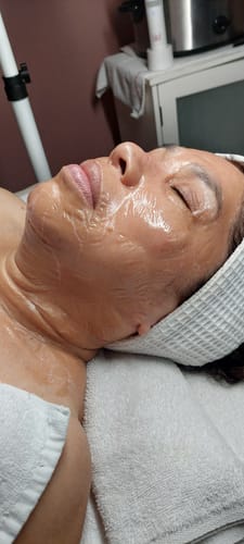 Customer photo review of KrX V Tox Lift Mask