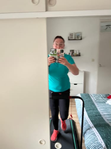 Customer photo review of Dreaver S340 Loopband - Blauw - Inklapbaar - 1-10km/u