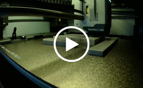 Customer video review of Gray PETG Filament 1.75mm