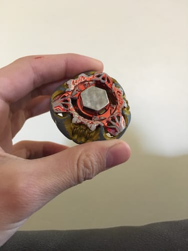 Customer photo review of Beyblade Metal Face Bolts (8 Pack)