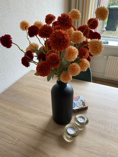 Fotorecensie van een klant over Zijden Kiku Bloemen - Mix