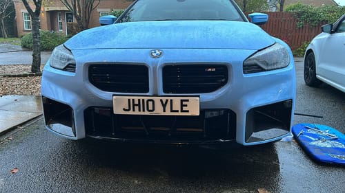 Customer photo review of MHC+ BMW M2 G87 Performance Style Front Ducts In Pre Preg Gloss Carbon Fibre (G87)