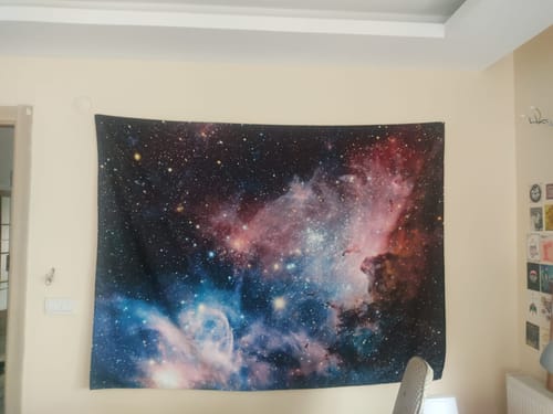 Customer photo review of Carina Nebula II - Karina Bulutsusu II - Duvar Örtüsü - 200cm x 150cm