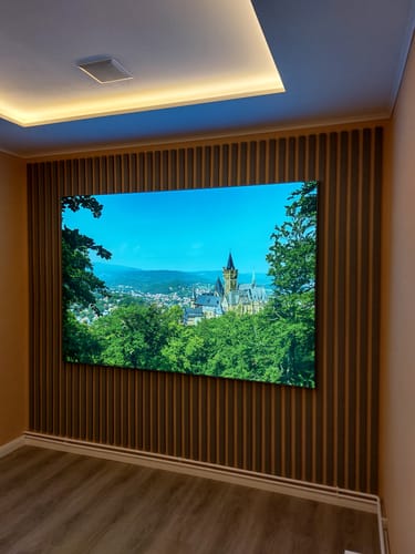 Customer photo review of Canvalight® Leuchtbild | Eigenes Motiv | Querformat