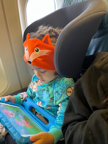 Customer photo review of Bandou: Award-Winning Kids Headphones