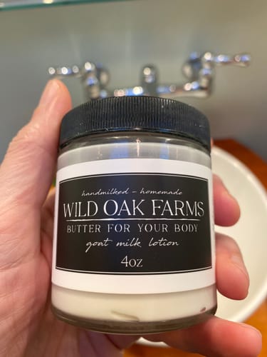Customer photo review of Goat Milk Body Butter