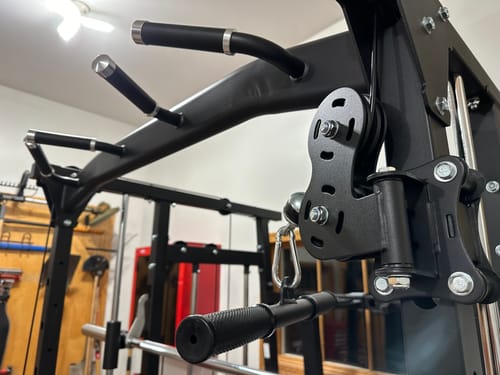 Customer photo review of Major Fitness SML07 All-In-One Home Gym Smith Machine
