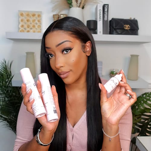Customer photo review of Lace Glue