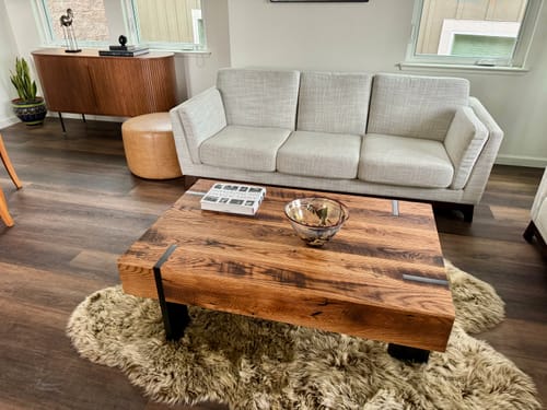 Customer photo review of Modern Coffee Table