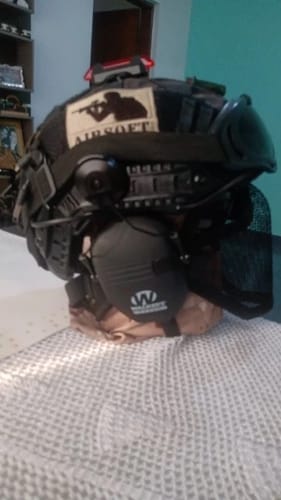 Customer photo review of אוזניות אלקטרוניות להפחתת רעשים - impact sport