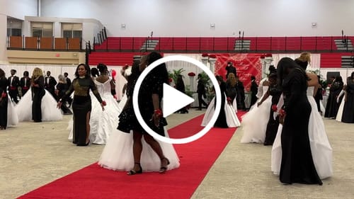 Customer video review of Jennifer Peplum Dress Black