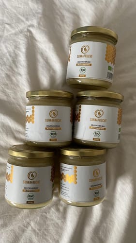 Customer photo review of 5x 500g BIO Blütenhonig - roher Honig