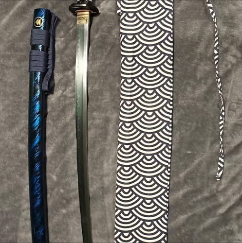 Customer photo review of Ghost of Tsushima katana