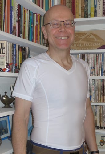 Customer photo review of Posture Shirt® For Men - Pullover