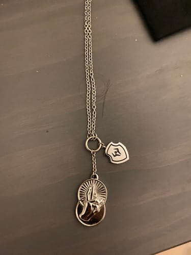 Customer photo review of Gojo's Infinite Void Necklace