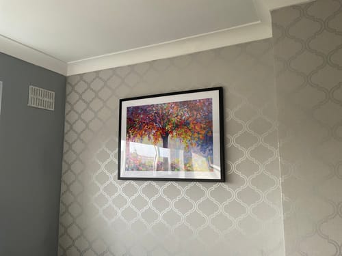Customer photo review of Tree Of Happiness Framed Art Print