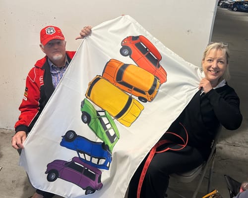 Customer photo review of SMCO Rainbow Flag